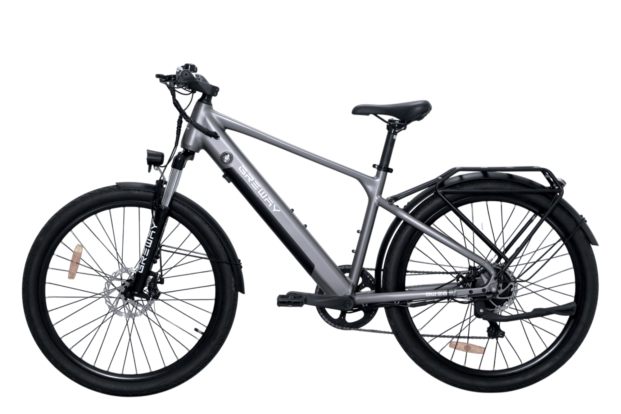 Xe đạp trợ lực điện Greway G26 — Xám